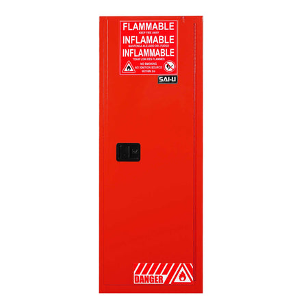 SAI-U® 22 Gallon, Self Close, 3 shelves, Combustibles Safety Storage Cabinet (Self-closing door)