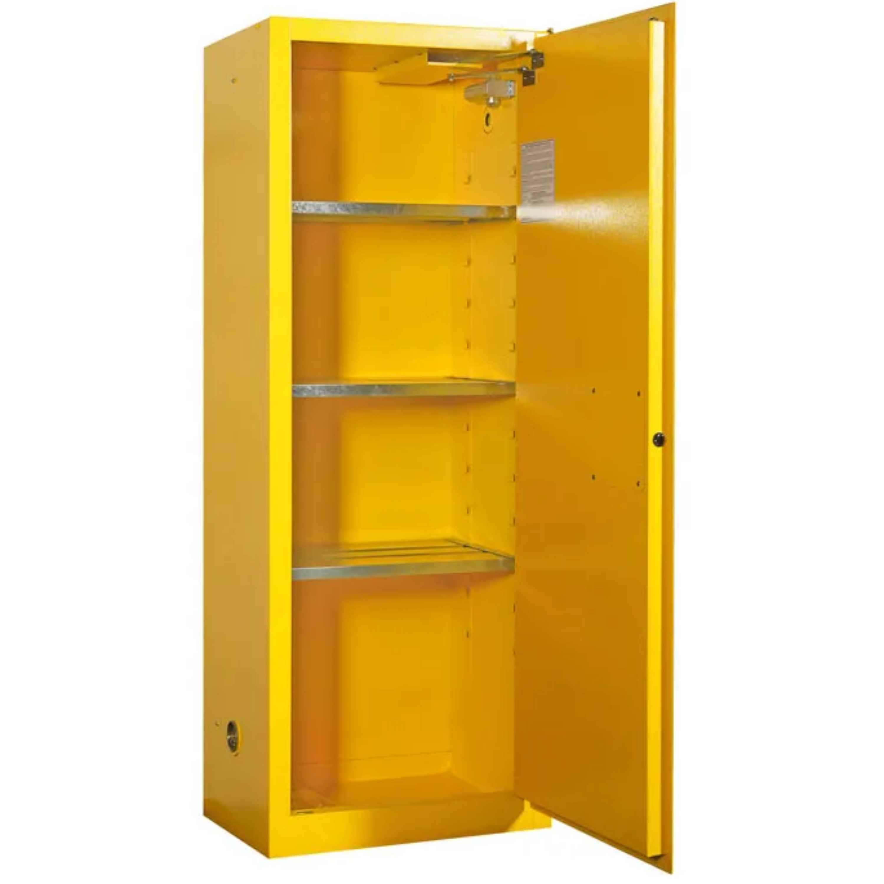 SAI-U® 22 Gallon, Self Close, 3 shelves, Flammable Liquids Safety Storage Cabinet