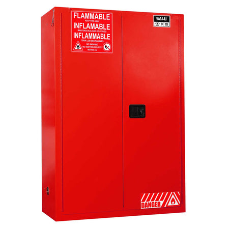 SAI-U® 45 Gallon, Self Close, 2 shelves, Combustibles Safety Storage Cabinet (Self-closing door)