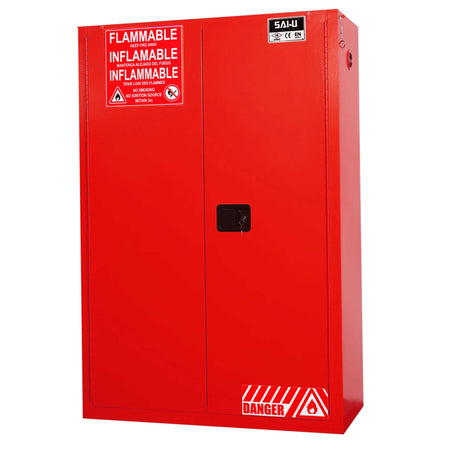 SAI-U® 45 Gallon, Self Close, 2 shelves, Combustibles Safety Storage Cabinet (Self-closing door)