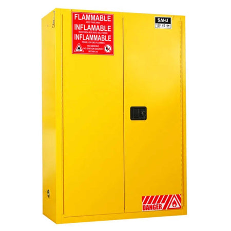 SAI-U® 45 Gallon, Self Close, 2 shelves, Flammable Liquids Safety Storage Cabinet