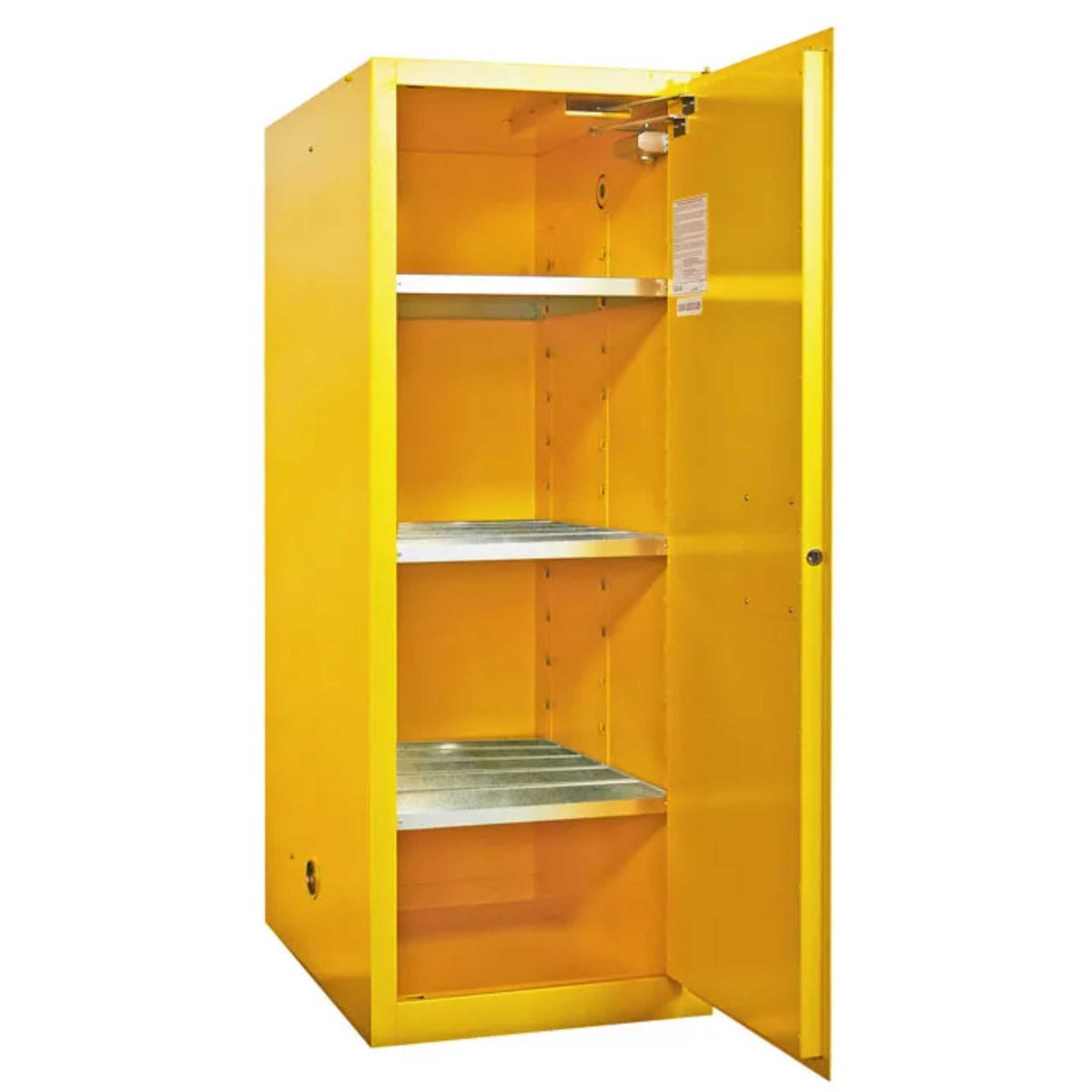 SAI-U® 54 Gallon, Self Close, 3 shelves, Flammable Liquids Safety Storage Cabinet