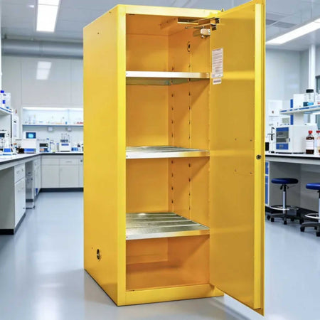 SAI-U® 54 Gallon, Self Close, 3 shelves, Flammable Liquids Safety Storage Cabinet