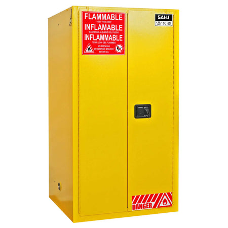 SAI-U® 55 Gallon, Self Close, 1 shelf, Drum Safety Storage Cabinet (Self-closing door)