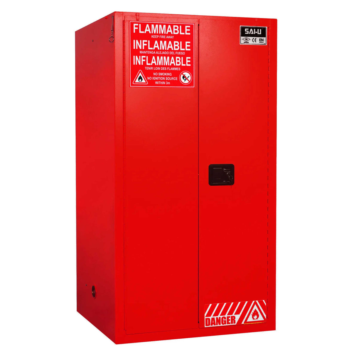 SAI-U® 60 Gallon, Self Close, 2 shelves, Combustibles Safety Storage Cabinet (Self-closing door)
