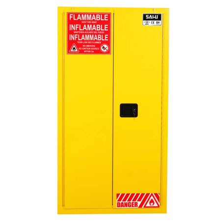SAI-U® 60 Gallon, Self Close, 2 shelves, Flammable Liquids Safety Storage Cabinet
