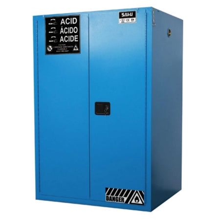SAI-U® 90 Gallon, Self Close, 2 shelves, Corrosive Liquids Safety Storage Cabinet
