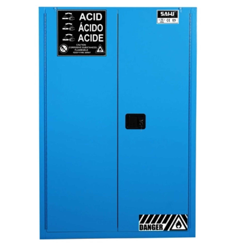 SAI-U® 90 Gallon, Self Close, 2 shelves, Corrosive Liquids Safety Storage Cabinet