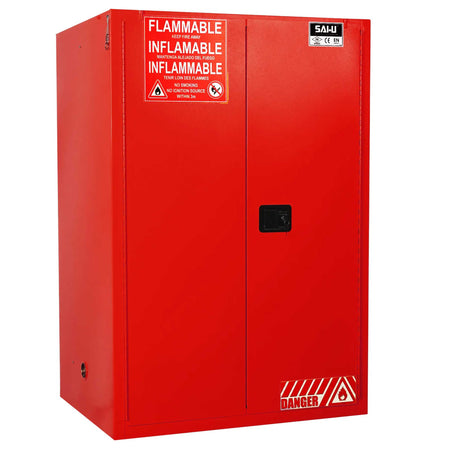 SAI-U® 90 Gallon, Self Close, 2 shelves, Combustibles Safety Storage Cabinet (Self-closing door)