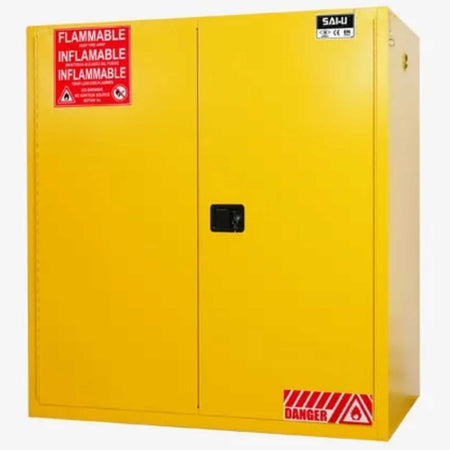 SAI-U® 110 Gallon, Self Close, 1 shelf, Drum Safety Storage Cabinet (Self-closing door)