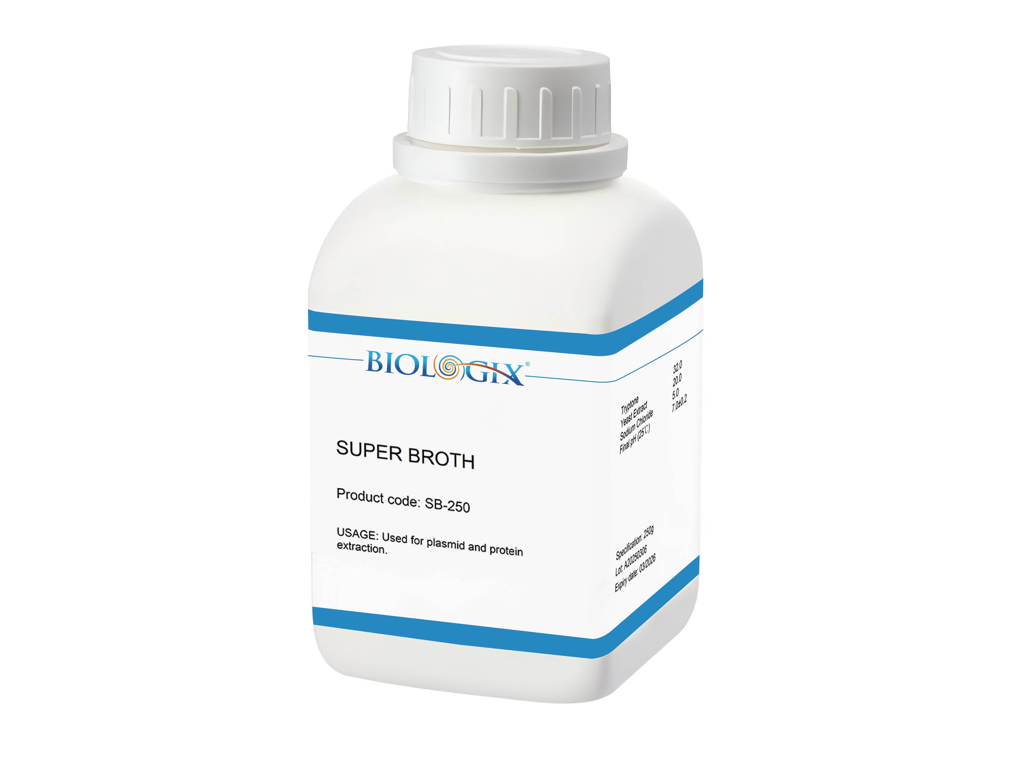 Biologix SB Medium, Reagents, Biologix, MSE Supplies