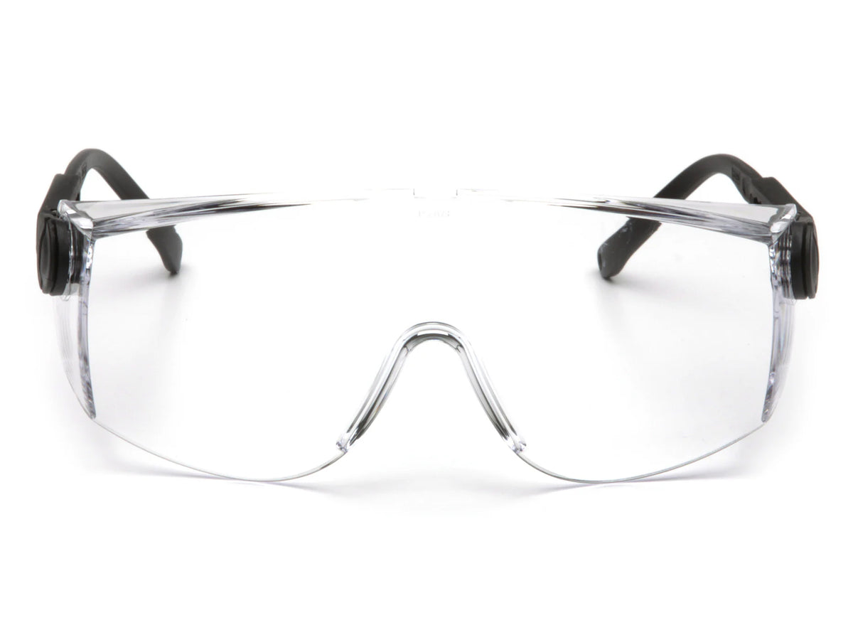 PYRAMEX Over the Spectacle Defiant® Safety Glasses, PK of 12 - MSE Supplies LLC