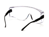 PYRAMEX Over the Spectacle Defiant® Jumbo Safety Glasses, PK of 12 - MSE Supplies LLC