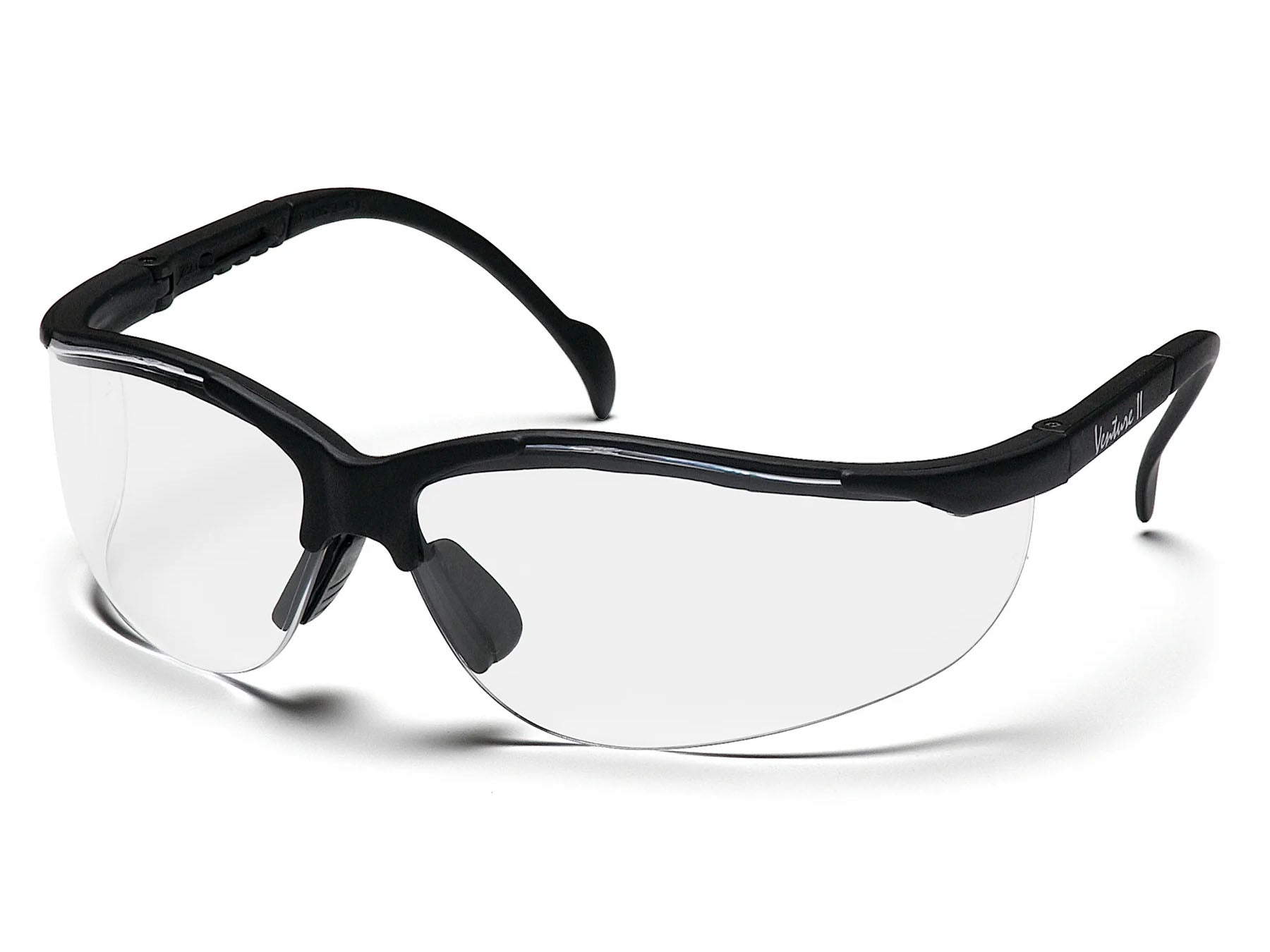 PYRAMEX Half Frame Venture II® Safety Glasses, PK of 12 - MSE Supplies LLC