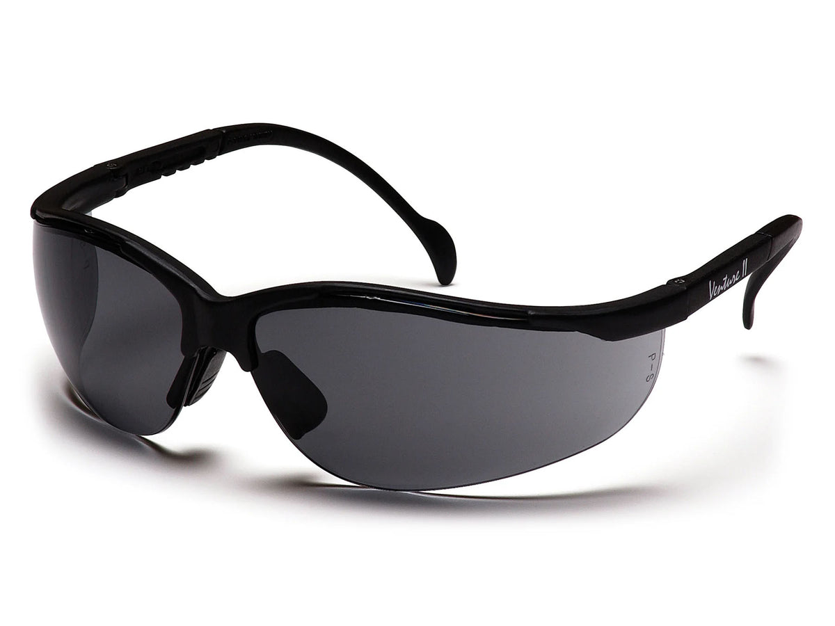 PYRAMEX Half Frame Venture II® Safety Glasses, PK of 12 - MSE Supplies LLC