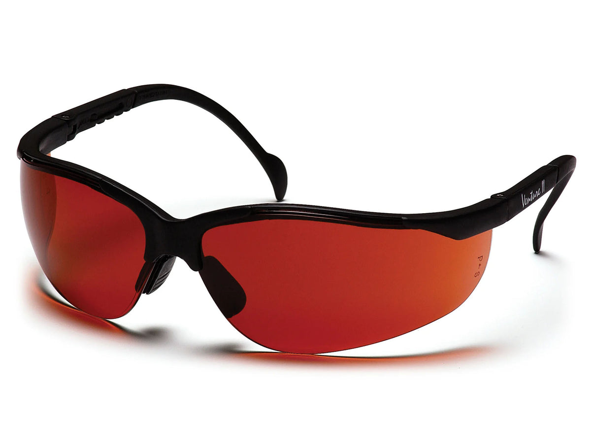 PYRAMEX Half Frame Venture II® Safety Glasses, PK of 12 - MSE Supplies LLC
