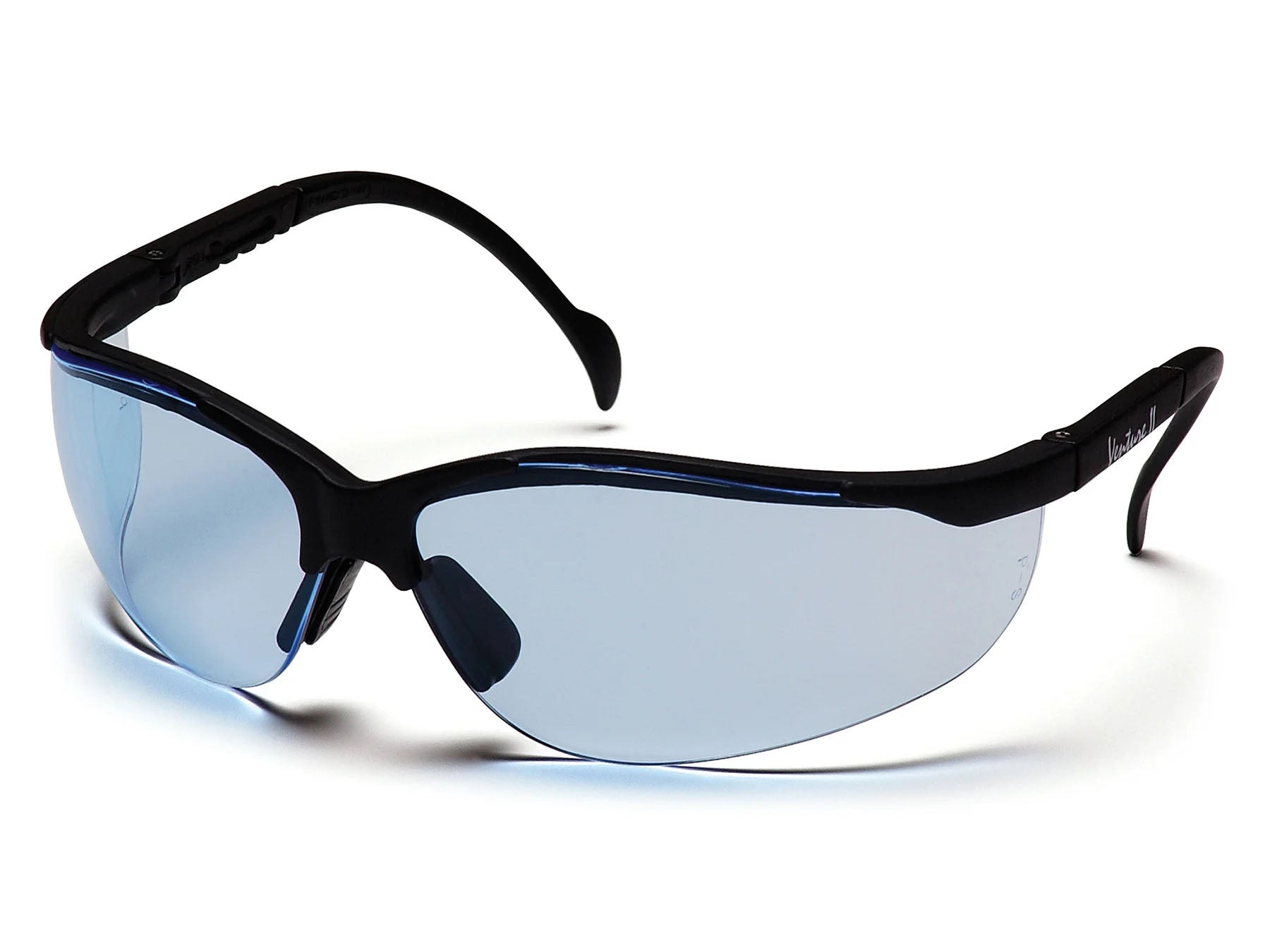 PYRAMEX Half Frame Venture II® Safety Glasses, PK of 12 - MSE Supplies LLC