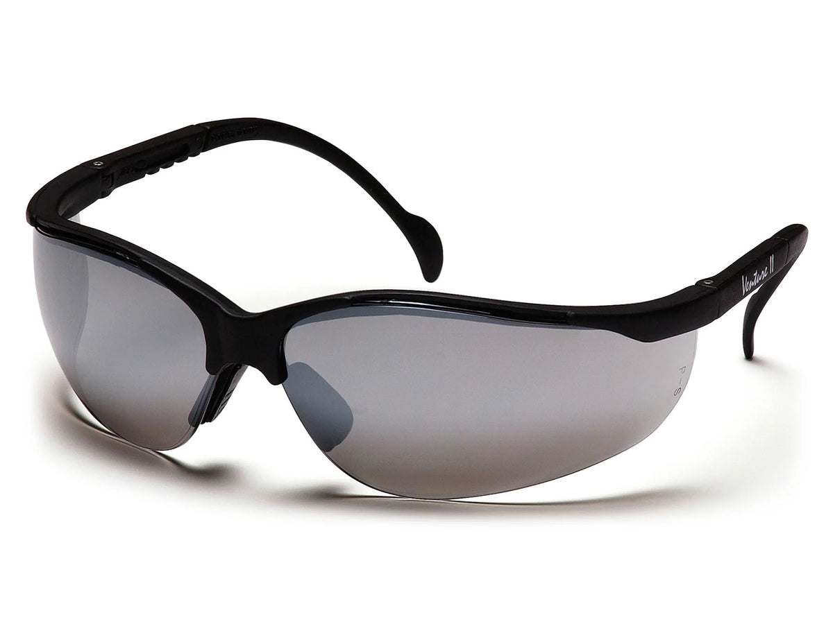 PYRAMEX Half Frame Venture II® Safety Glasses, PK of 12 - MSE Supplies LLC