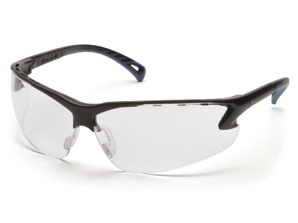 PYRAMEX Half Frame Venture 3® Safety Glasses, PK of 12 - MSE Supplies LLC