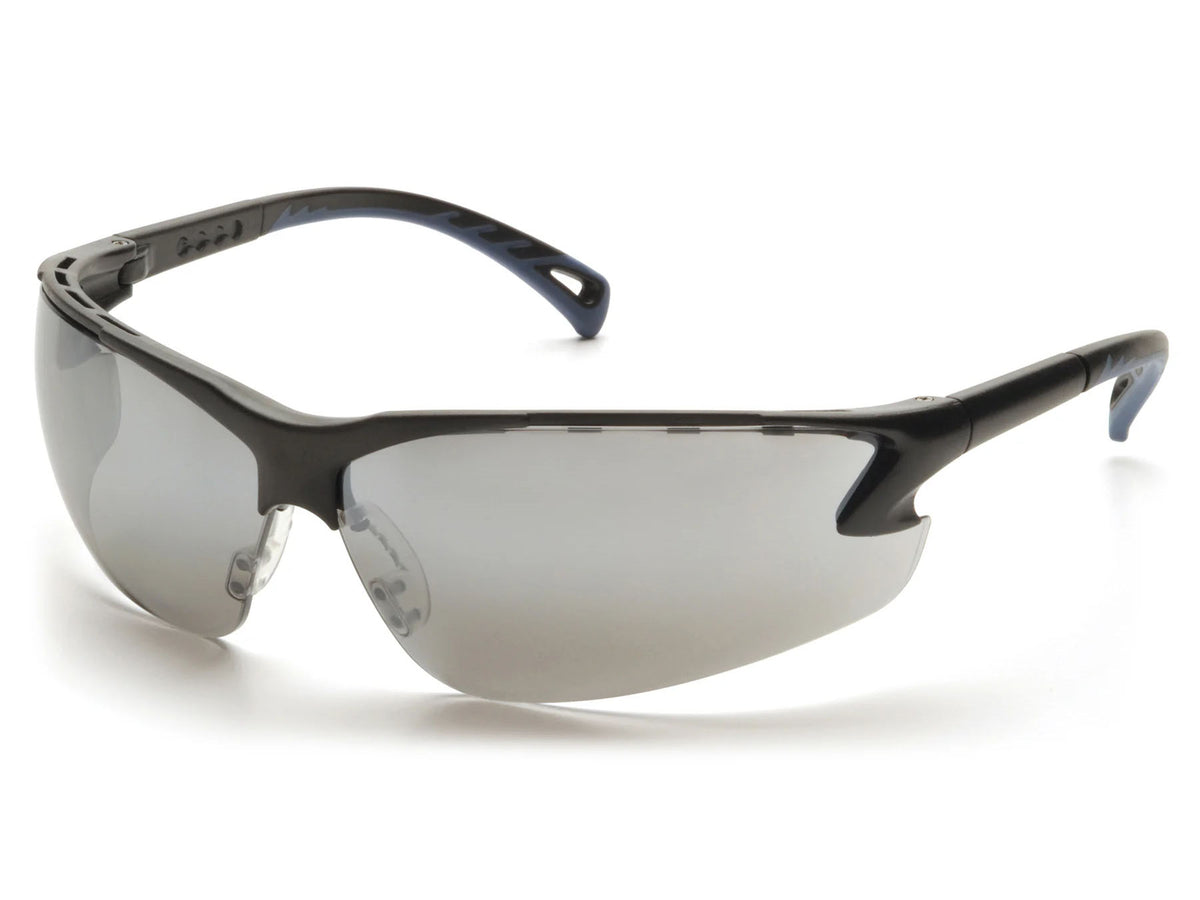 PYRAMEX Half Frame Venture 3® Safety Glasses, PK of 12 - MSE Supplies LLC