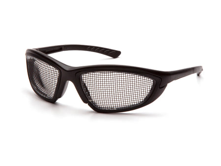 PYRAMEX Full Frame Trifecta® Wire Mesh Safety Glasses, PK of 12 - MSE Supplies LLC