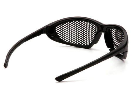 PYRAMEX Full Frame Trifecta® Punched Steel Safety Glasses, PK of 12 - MSE Supplies LLC