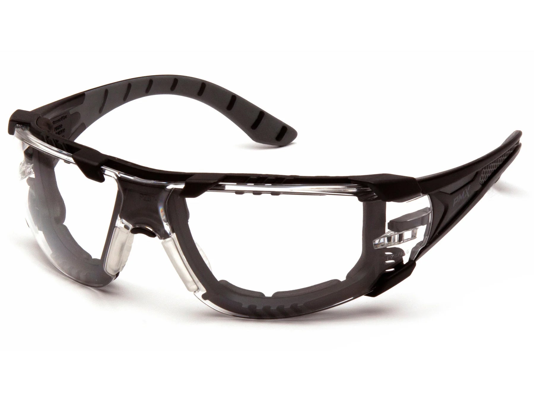 PYRAMEX Frameless Endeavor® Plus Foam Padded Safety Glasses, PK of 12 - MSE Supplies LLC