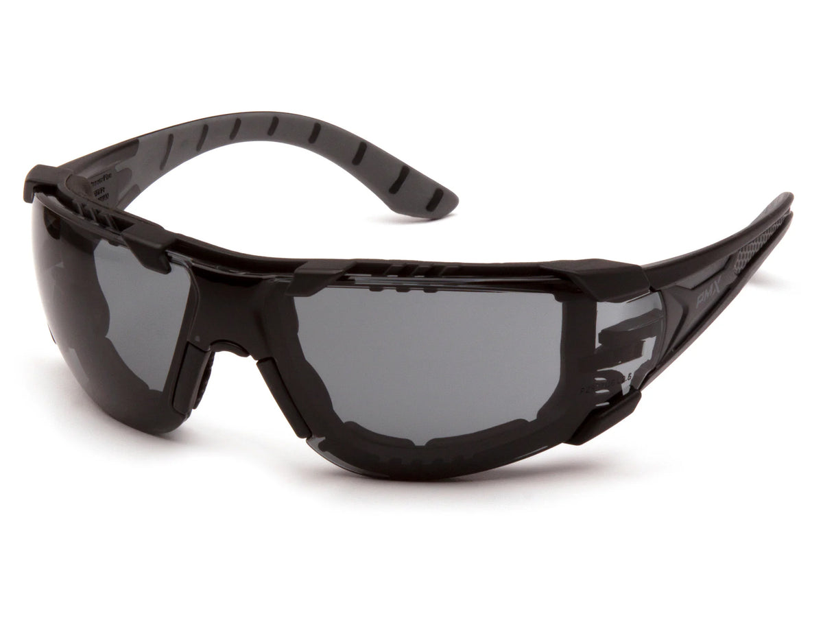 PYRAMEX Frameless Endeavor® Plus Foam Padded Safety Glasses, PK of 12 - MSE Supplies LLC
