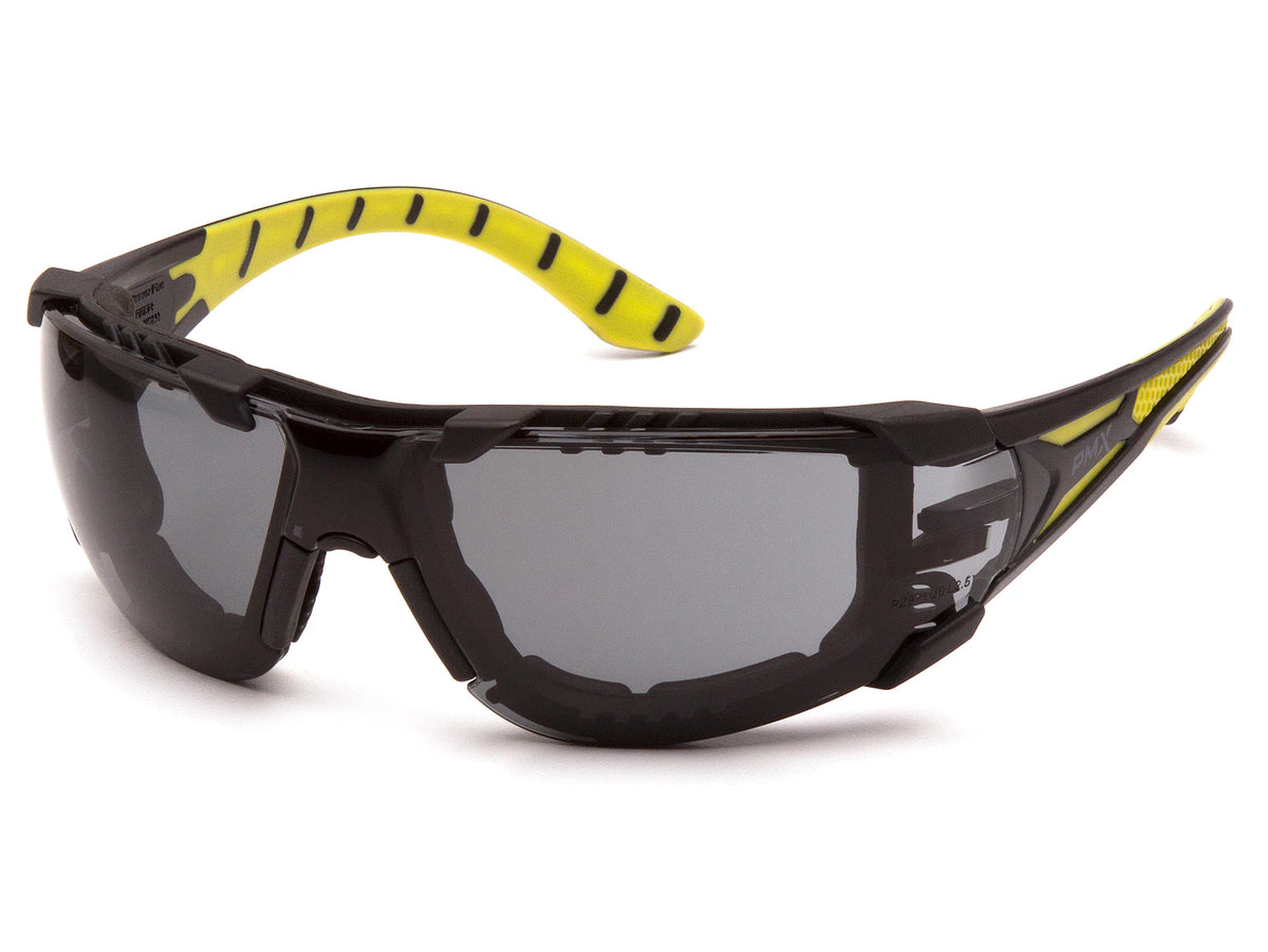 PYRAMEX Frameless Endeavor® Plus Foam Padded Safety Glasses, PK of 12 - MSE Supplies LLC