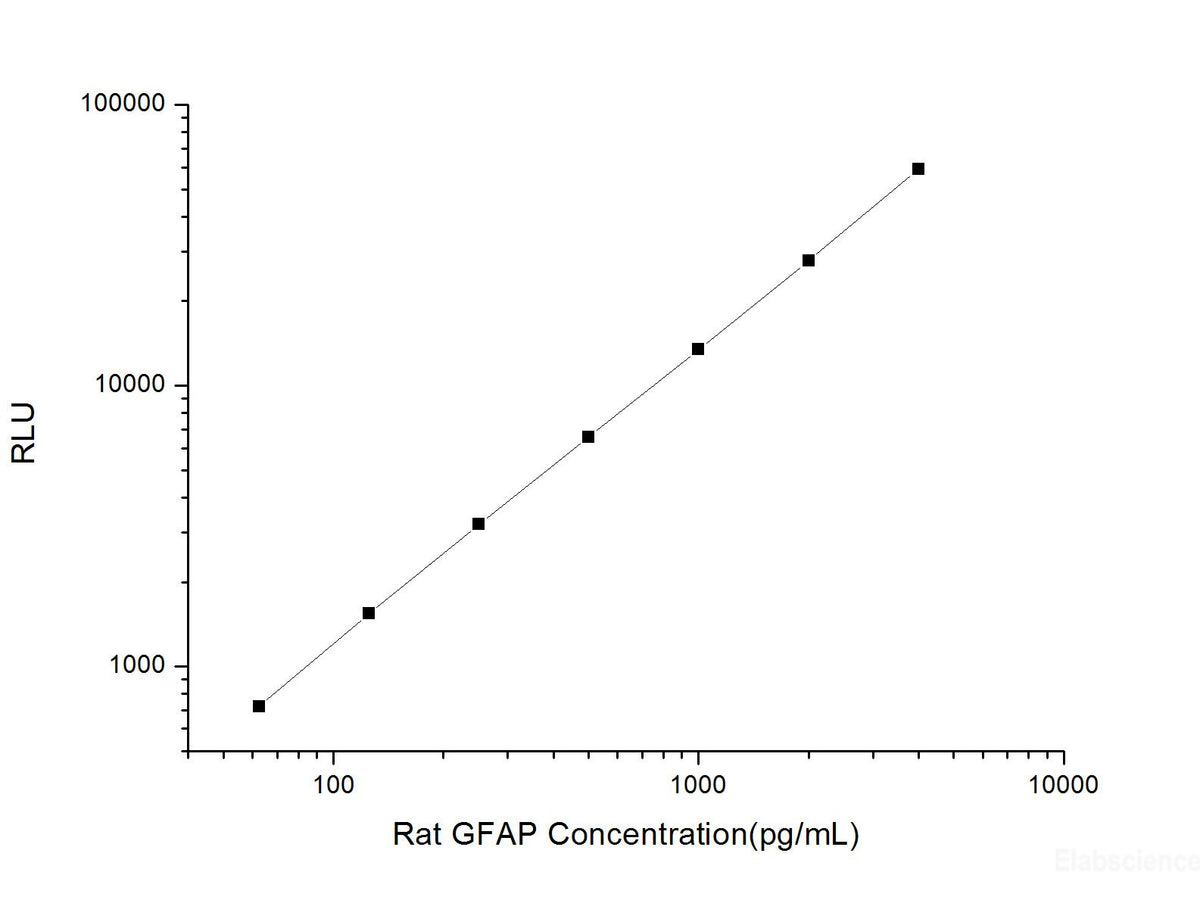 Rat GFAP (Glial Fibrillary Acidic Protein) CLIA Kit, Cell Assays, Elabscience Biotechnology, MSE Supplies
