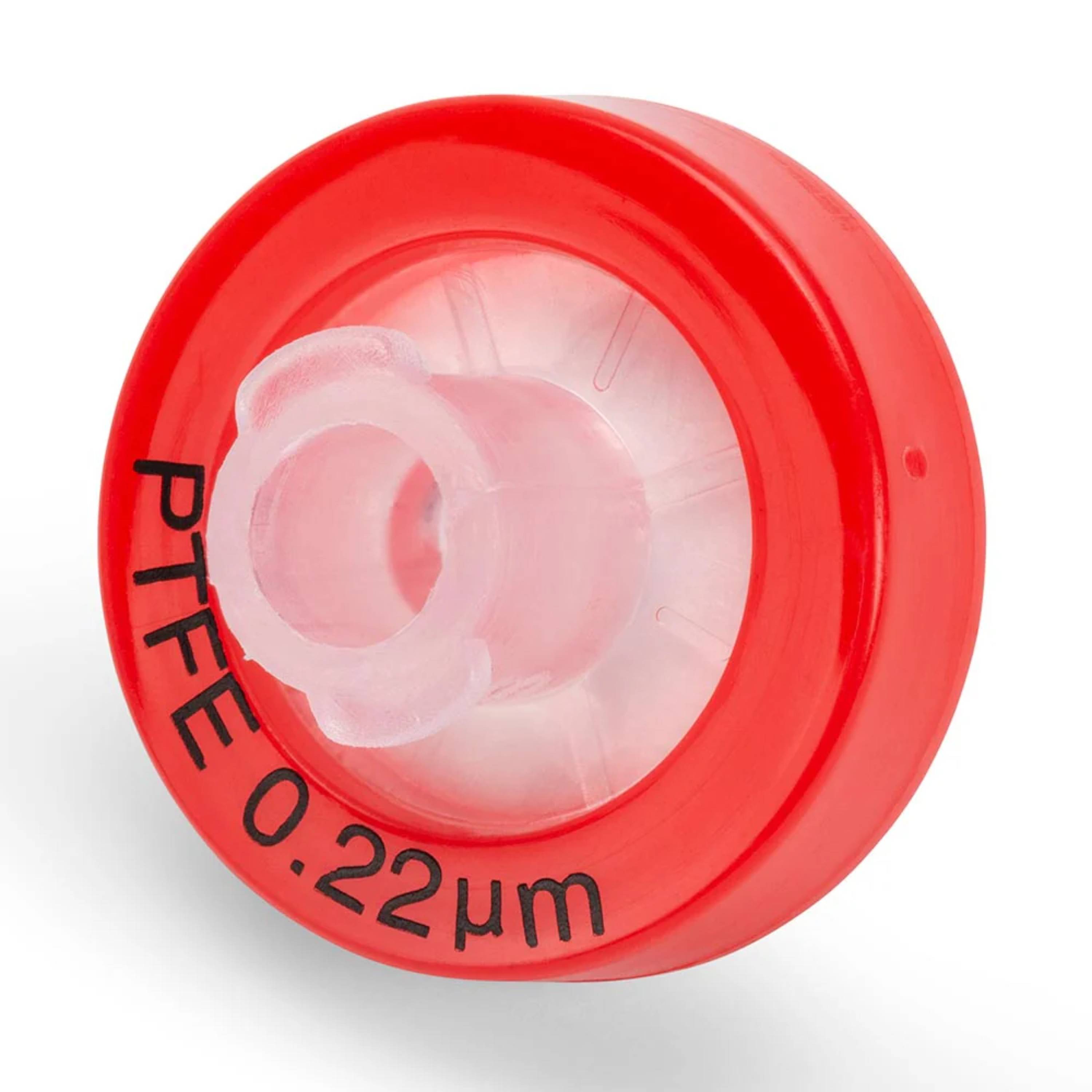 Globe Scientific Syringe Filter,PTFE,0.22μm,13mm,NON-Sterbulk Packed, Hydrophobic