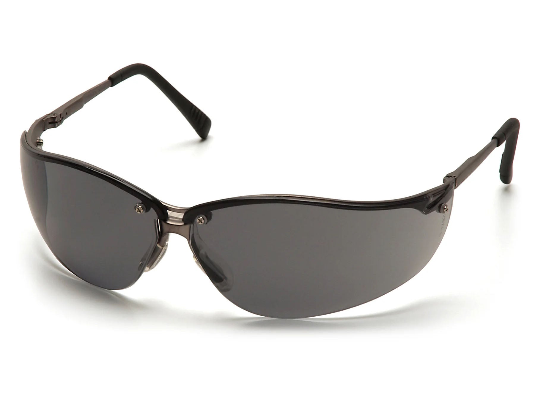 PYRAMEX Half Frame V2® Metal Safety Glasses, PK of 12 - MSE Supplies LLC