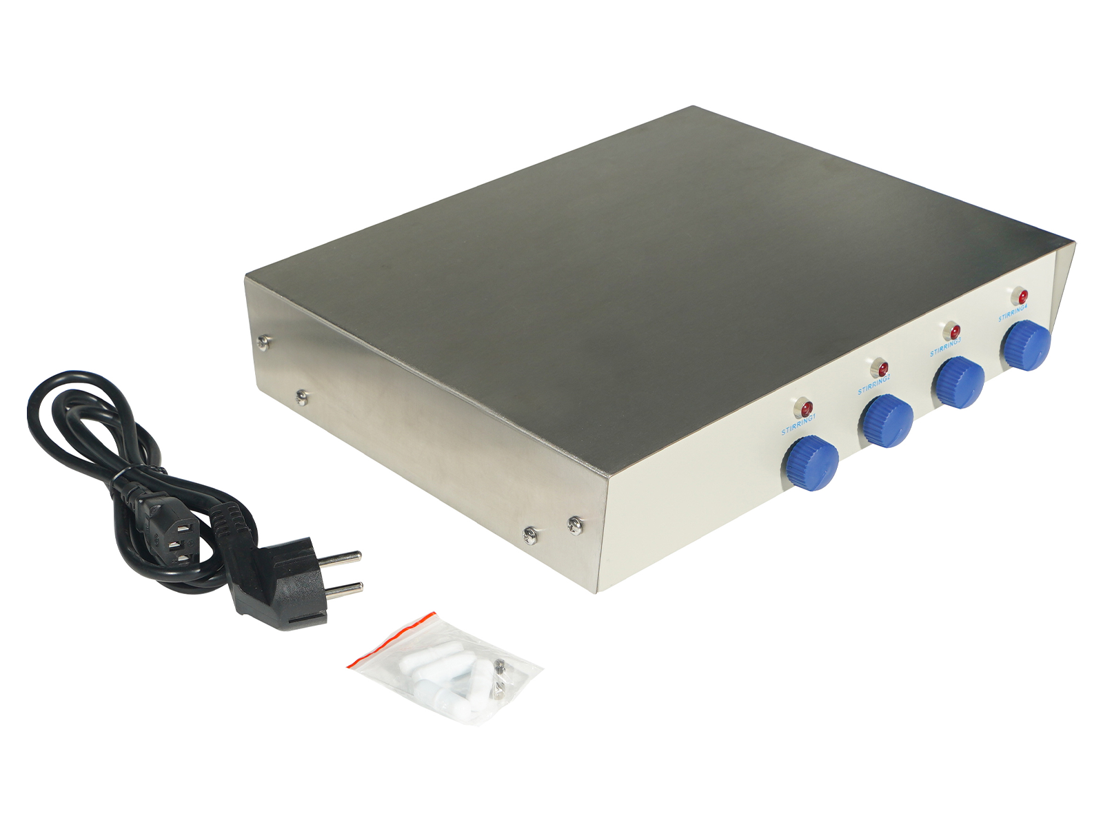 MSE PRO Four Rows Stainless Magnetic Stirrer, Plate Size: 400*300mm