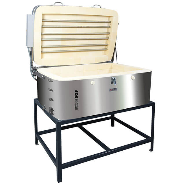 KITTEC SQF 180 S Classic-Line SQF electric fusing top-loader Kilns, up to 1,000°C - MSE Supplies LLC