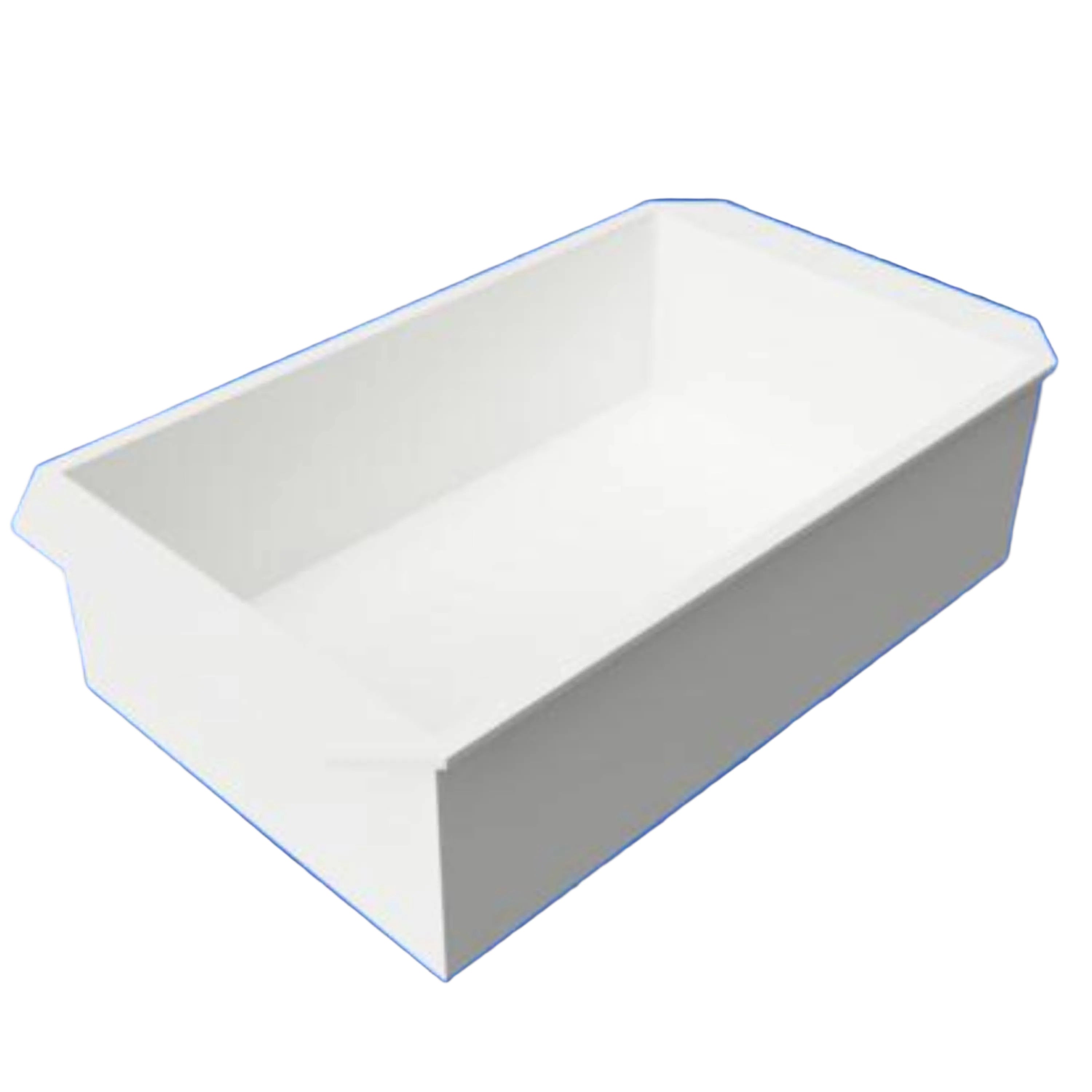 Scientific Plastic Shelf Tote 19"X8"X5"