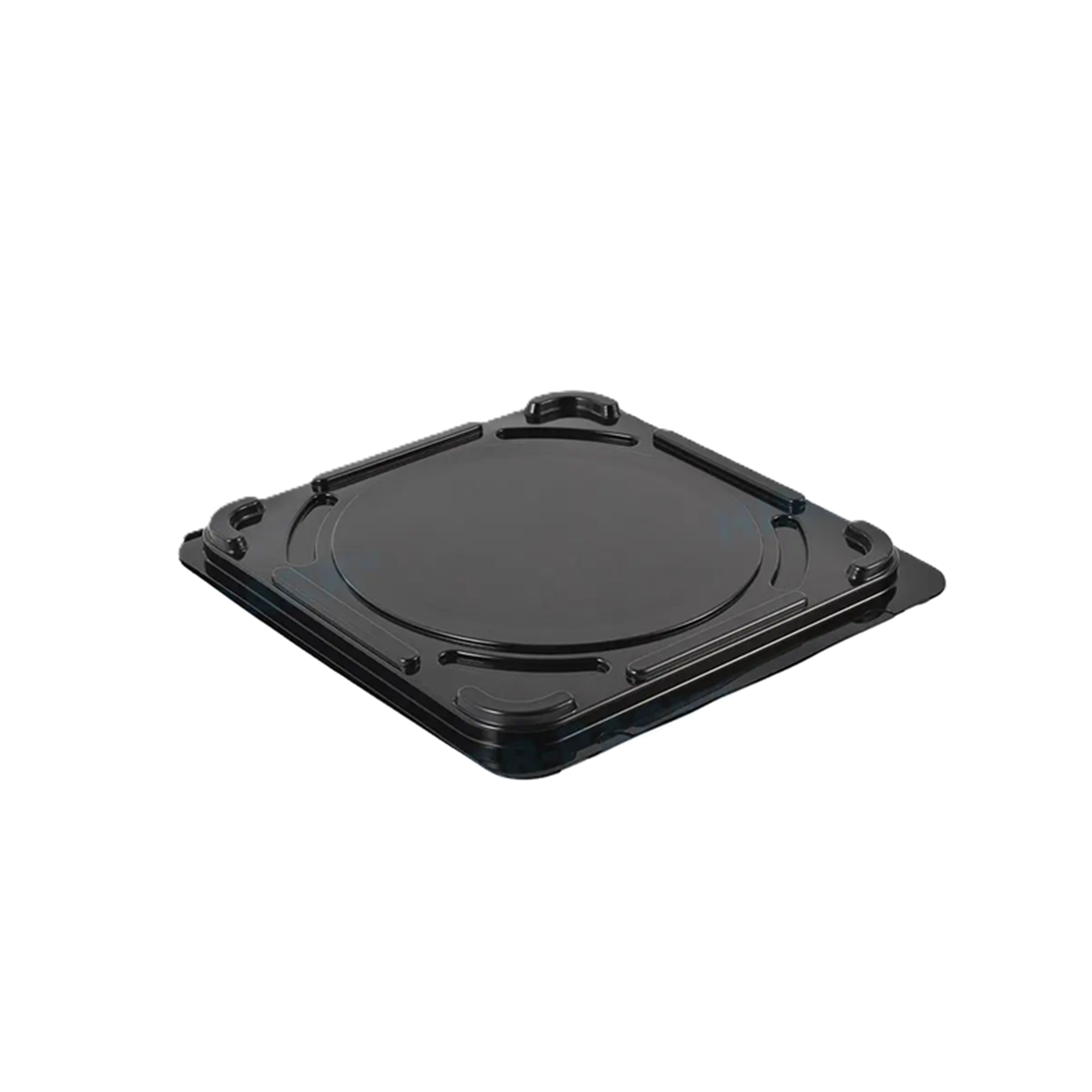 Hiner-pack® 8-inch Vacuum-Formed Flex Frame Single Wafer Shipper - Black PET - Wafer Carrier Cases - Hiner-pack® - MSE Supplies
