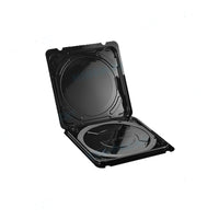 Hiner-pack® 8-inch Vacuum-Formed Flex Frame Single Wafer Shipper - Black PET