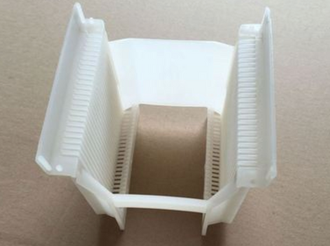 MSE PRO 5 inch Diameter 25 Wafers Carrier Box for Wafer Cleaning, PFA - MSE Supplies LLC