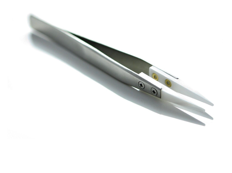 MSE PRO Ceramic Head Tweezers (pack of 2), Laboratory Supplies, MSE Supplies LLC, MSE Supplies