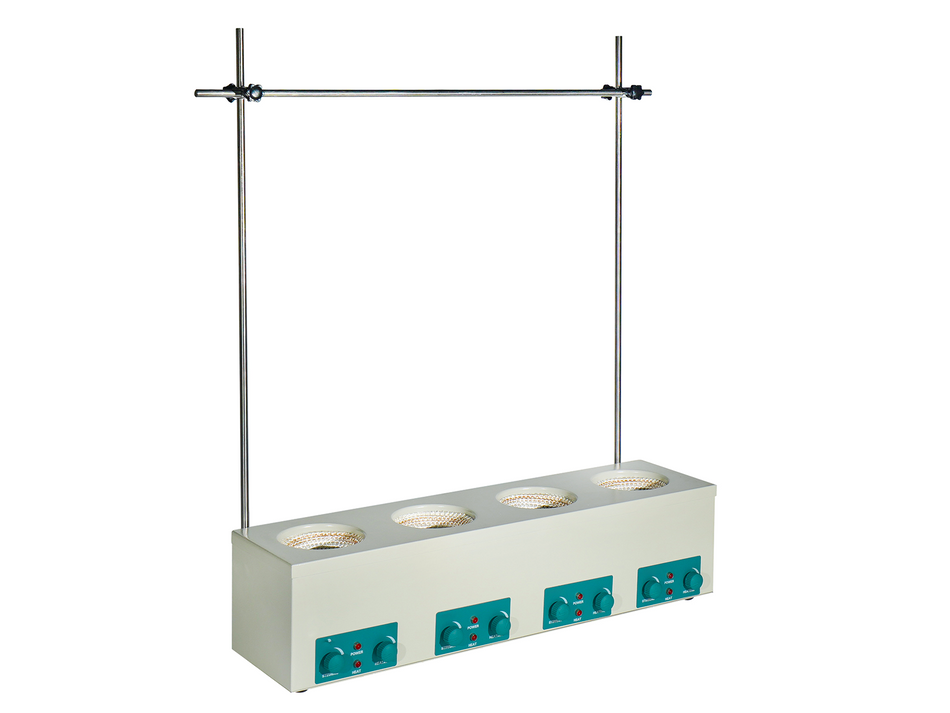 MSE PRO Six Rows 250ml Heating Mantle, Heating  and Stirring