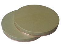MSE PRO Indium Bonding on Cu Backing Plate for Sputtering Targets