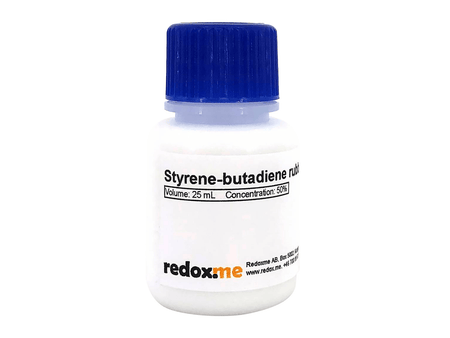 Styrene-Butadiene Copolymer (SBR) - 25 ML, Electrochemical Products, Redox.me, MSE Supplies