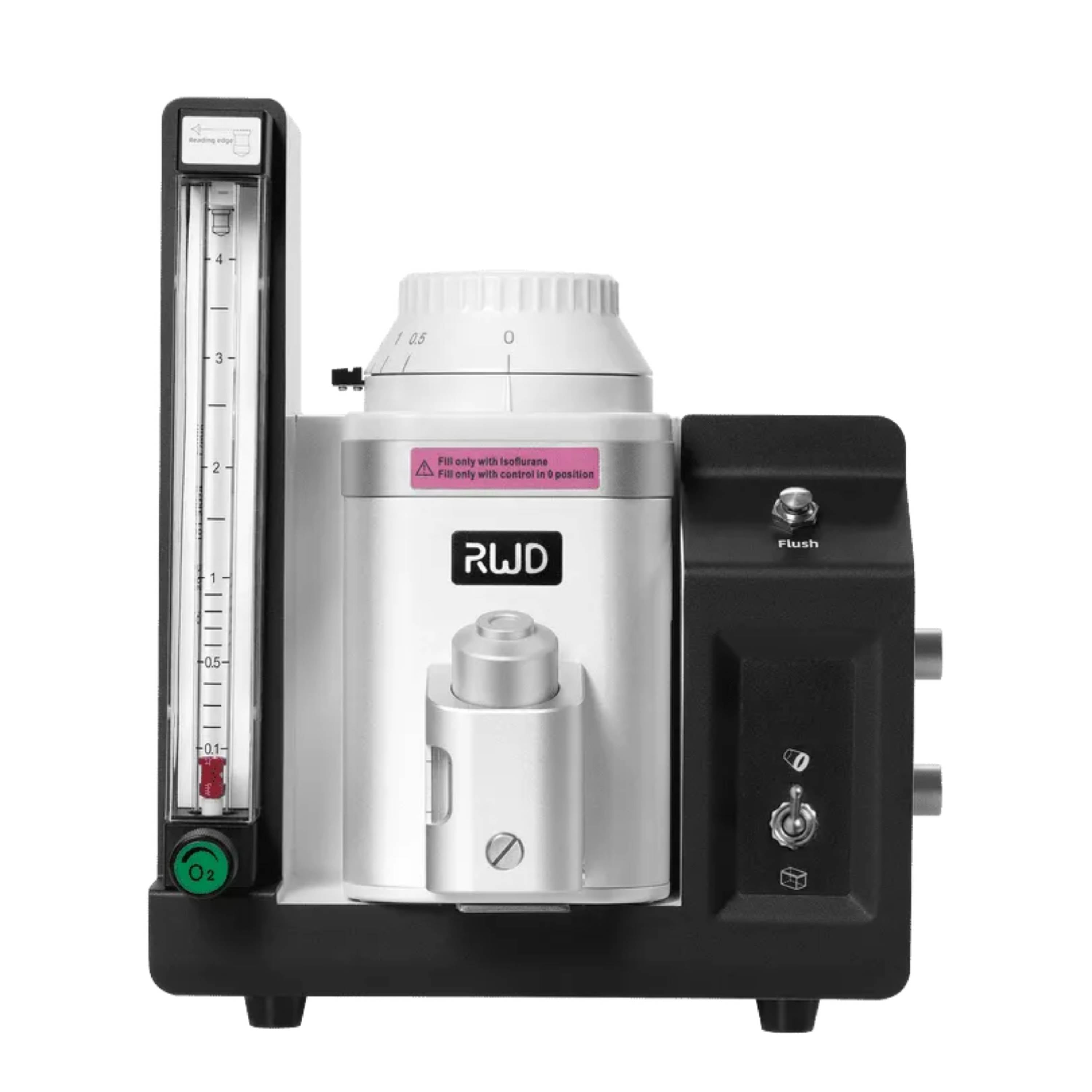 RWD Compact Small Animal Anesthesia Machine, Isoflurane, Easy Fill, 0-4L