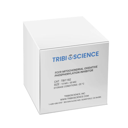 Tribioscience FCCP, Mitochondrial Oxidative Phosphorylation Inhibitor (TBI1182)