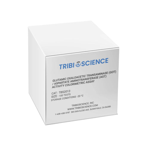 Tribioscience Glutamic Oxaloacetic Transaminase (GOT)/ Aspartate aminotransferase (AST) Activity Colorimetric Assay