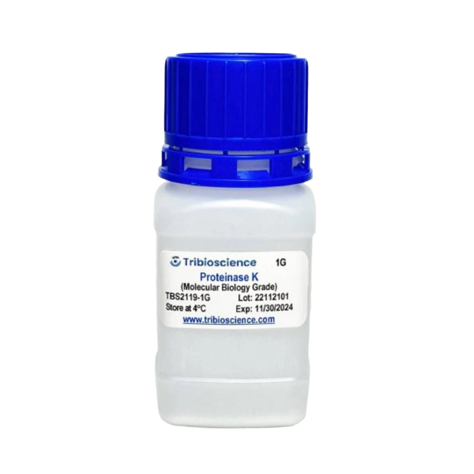 Tribioscience Proteinase K, Lyophilized Powder, Molecular Biology Grade (TBS2119)