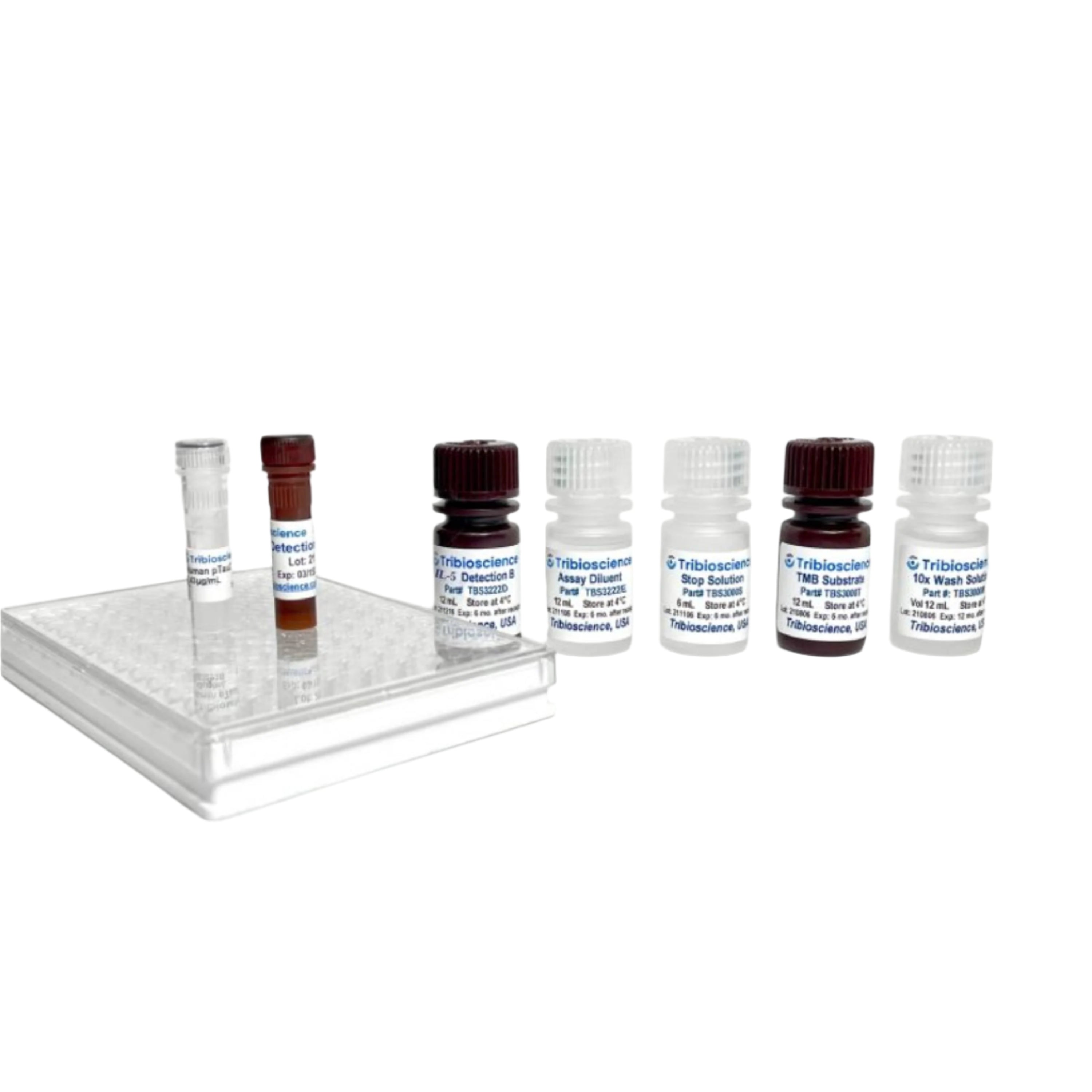 Tribioscience Human IL-5 ELISA; 1 step and 1hr.