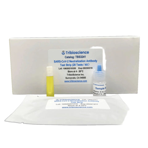 Tribioscience SARS-CoV-2 Neutralization Antibody Detection Fast Strip (Colloidal Gold Method) (TBS3241)