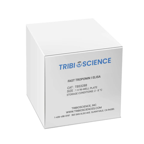 Tribioscience Fast Troponin I ELISA, 1step and 1hr (TBS3288)