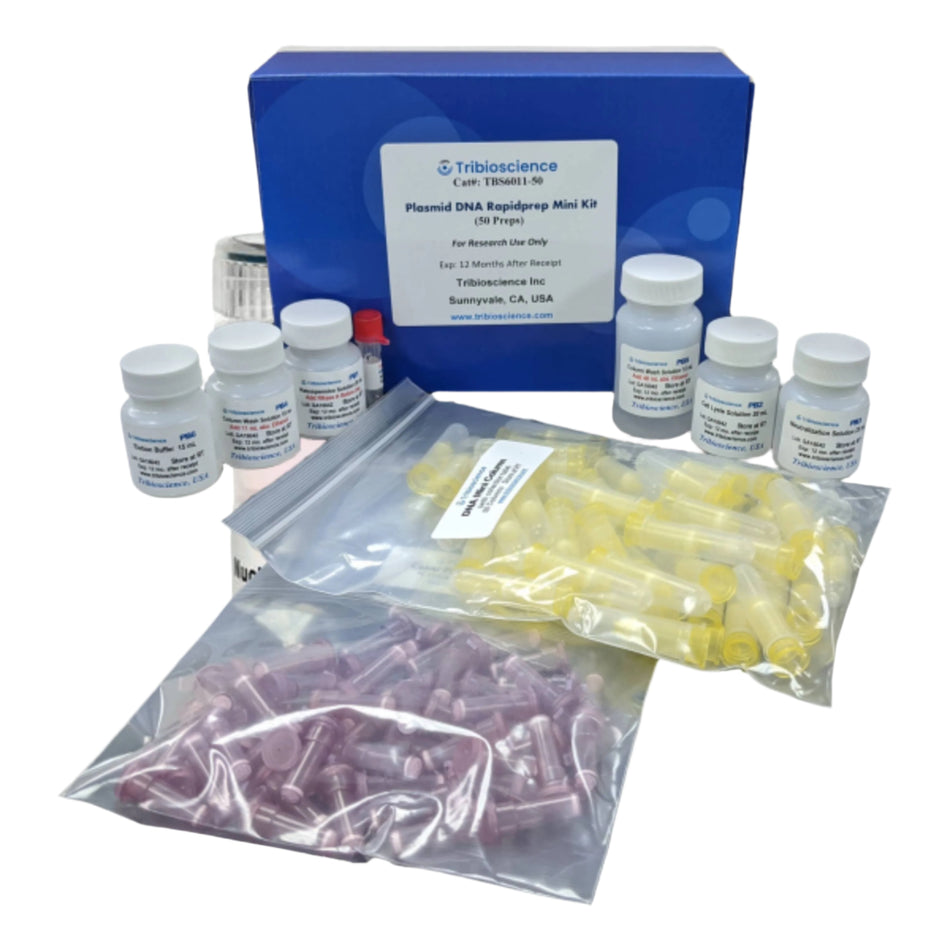 Tribioscience Plasmid DNA Rapidprep Mini Kit (TBS6011)